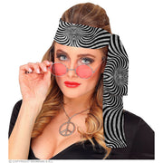 Op deze afbeelding zie je een Accessoires, van het merk Widmann. Jaren 70 Hoofdband Psychedelic Silver
