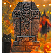 Op deze afbeelding zie je een Decoratie, van het merk Widmann. Decoratie Rest In Peace Grafsteen
