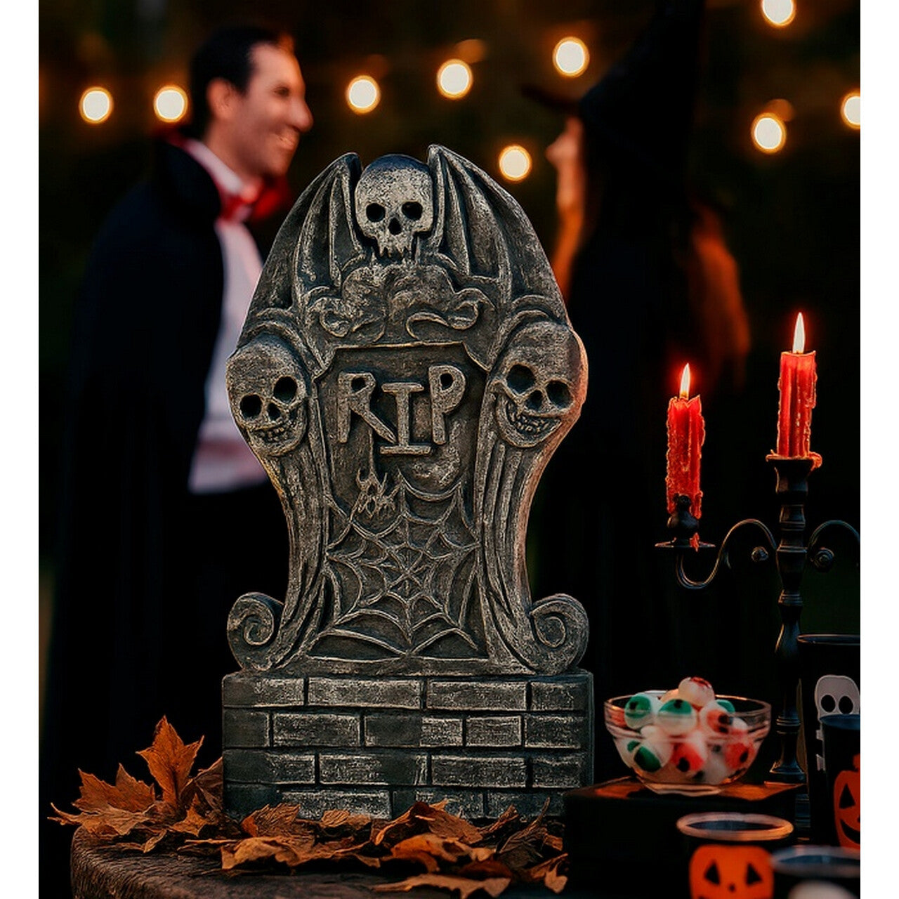 Op deze afbeelding zie je een Decoratie, van het merk Widmann. Decoratie Rip Grafsteen