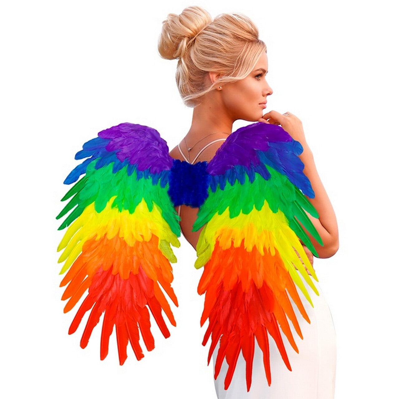 Op deze afbeelding zie je een Accessoires, van het merk Widmann. Fly To The Rainbow Vleugels