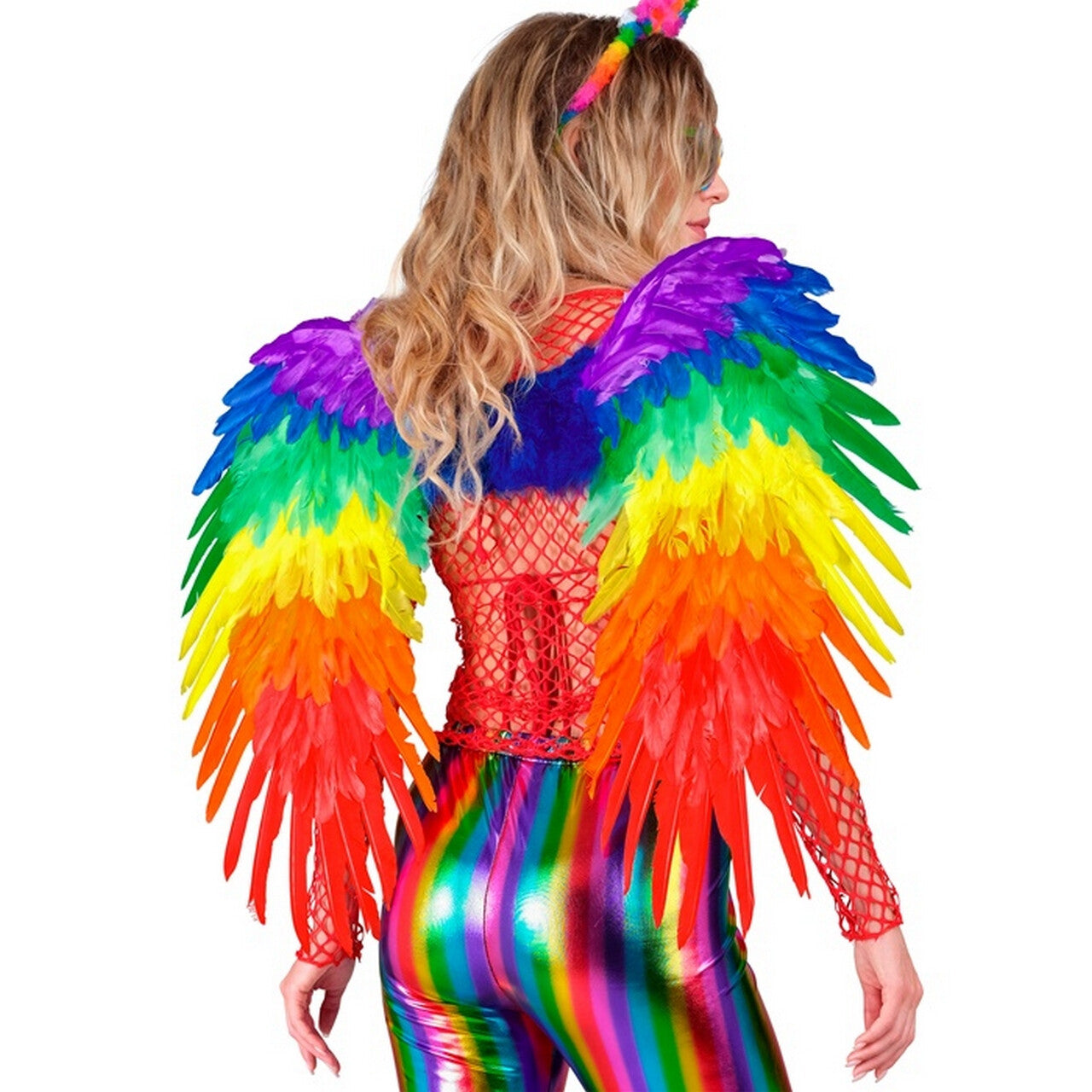 Op deze afbeelding zie je een Accessoires, van het merk Widmann. Fly To The Rainbow Vleugels
