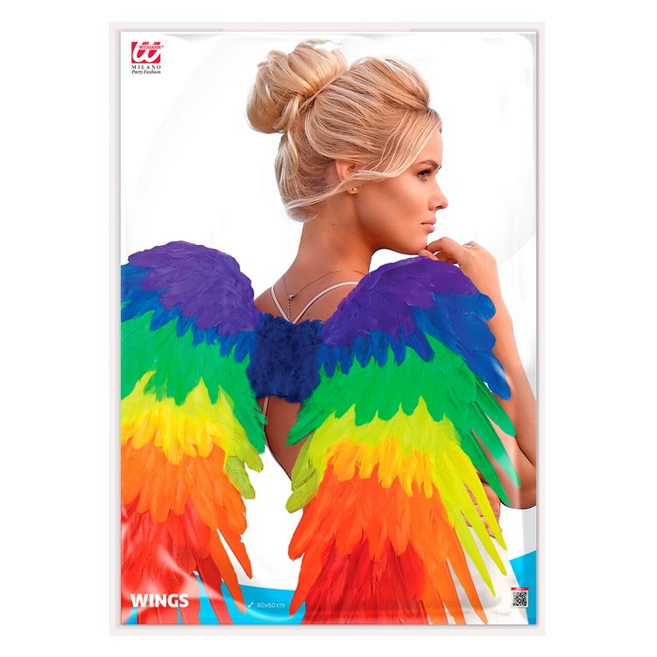 Op deze afbeelding zie je een Accessoires, van het merk Widmann. Fly To The Rainbow Vleugels