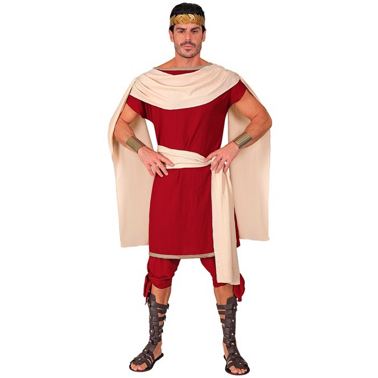Op deze afbeelding zie je een Kostuums, van het merk Widmann. Enorm Aantrekkelijke Romein Man Kostuum