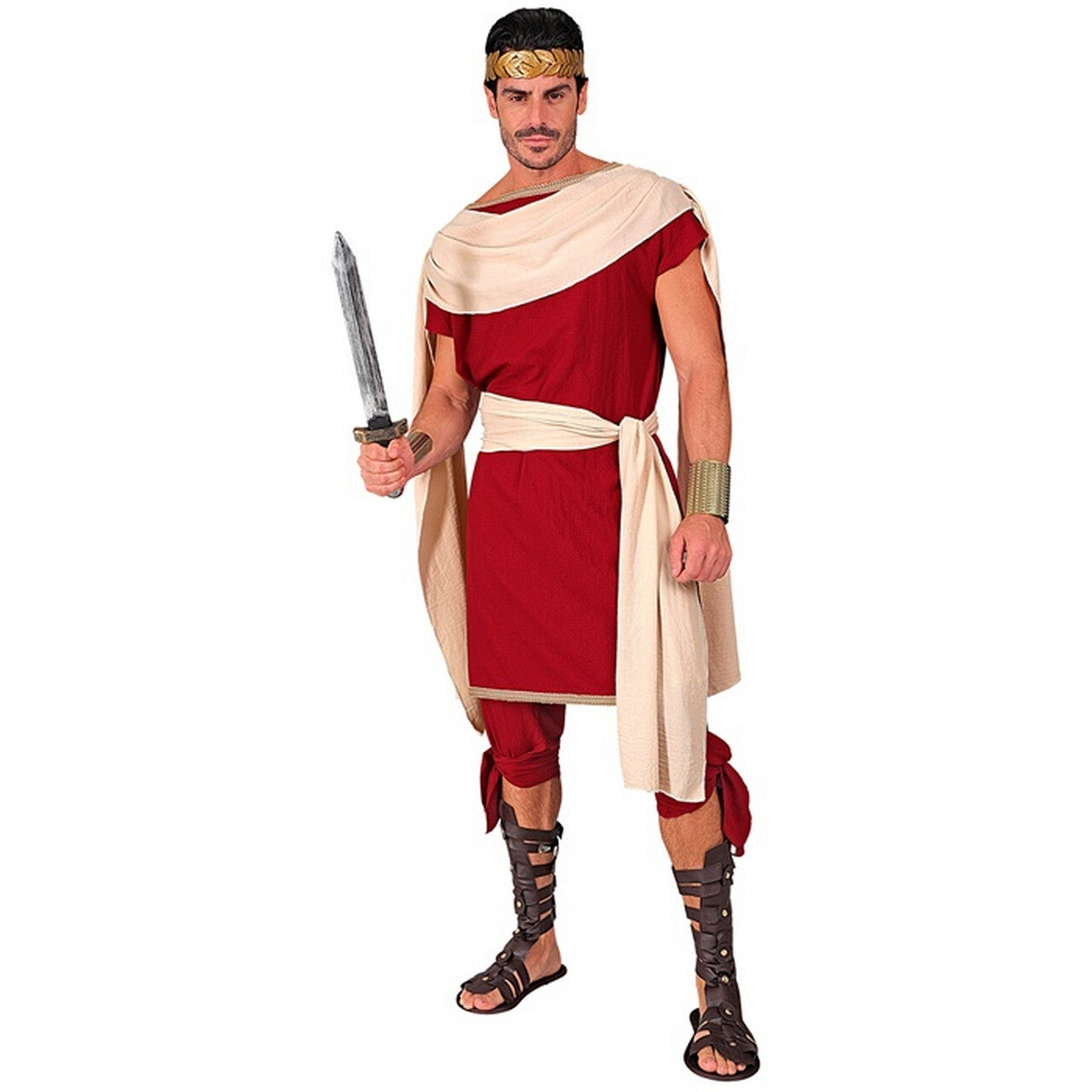 Op deze afbeelding zie je een Kostuums, van het merk Widmann. Enorm Aantrekkelijke Romein Man Kostuum