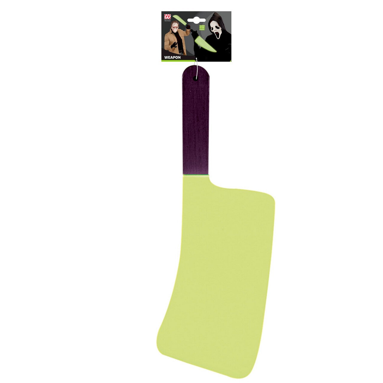 Op deze afbeelding zie je een Accessoires, van het merk Widmann. Glow In The Dark Hakmes 41 Centimeter