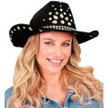 Cowboy Hoed Texas Zwart Met Diamanten