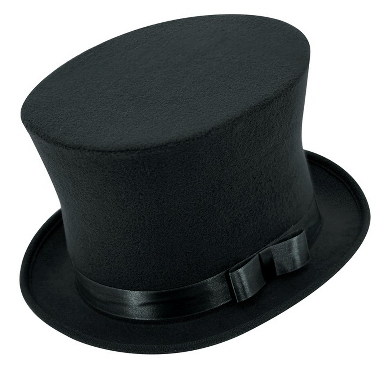 Op deze afbeelding zie je een Accessoires, van het merk Widmann. Hoge Deftige Hoed Zwart
