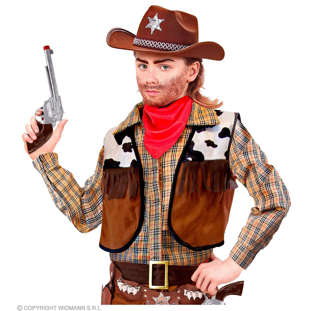 Op deze afbeelding zie je een Accessoires, van het merk Widmann. Pief Paf Poef Pistool
