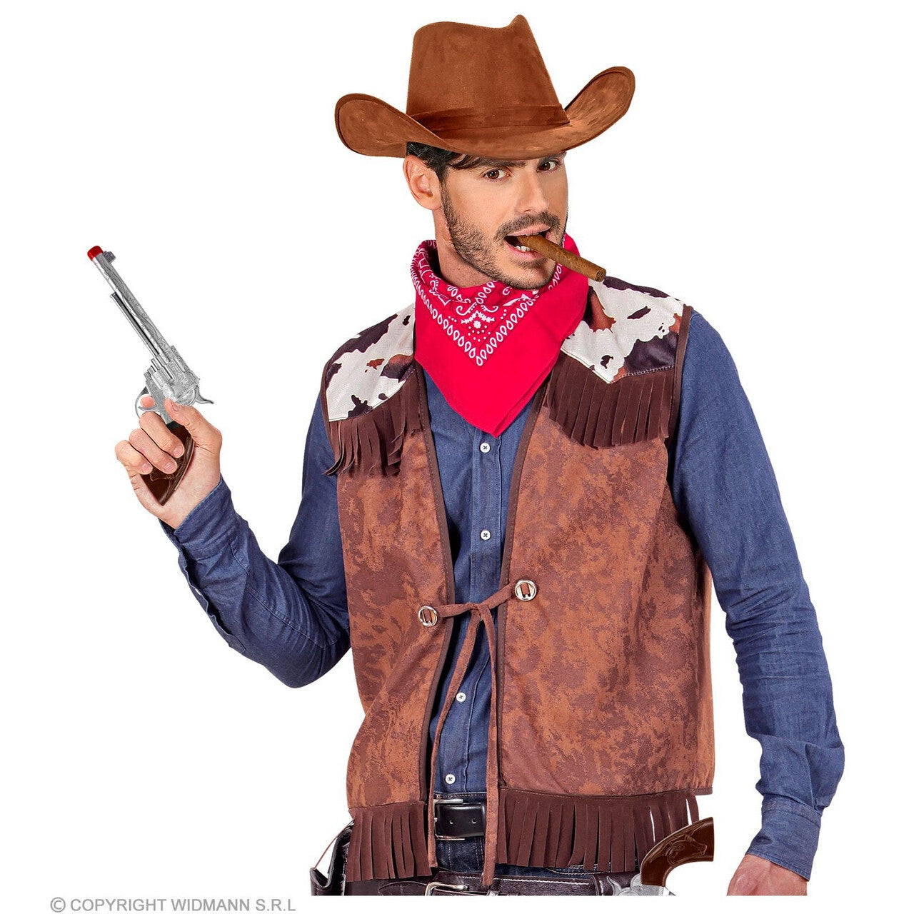 Op deze afbeelding zie je een Accessoires, van het merk Widmann. Pief Paf Poef Pistool