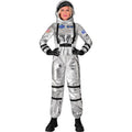 Astronaut Silver Moon Vrouw Kostuum