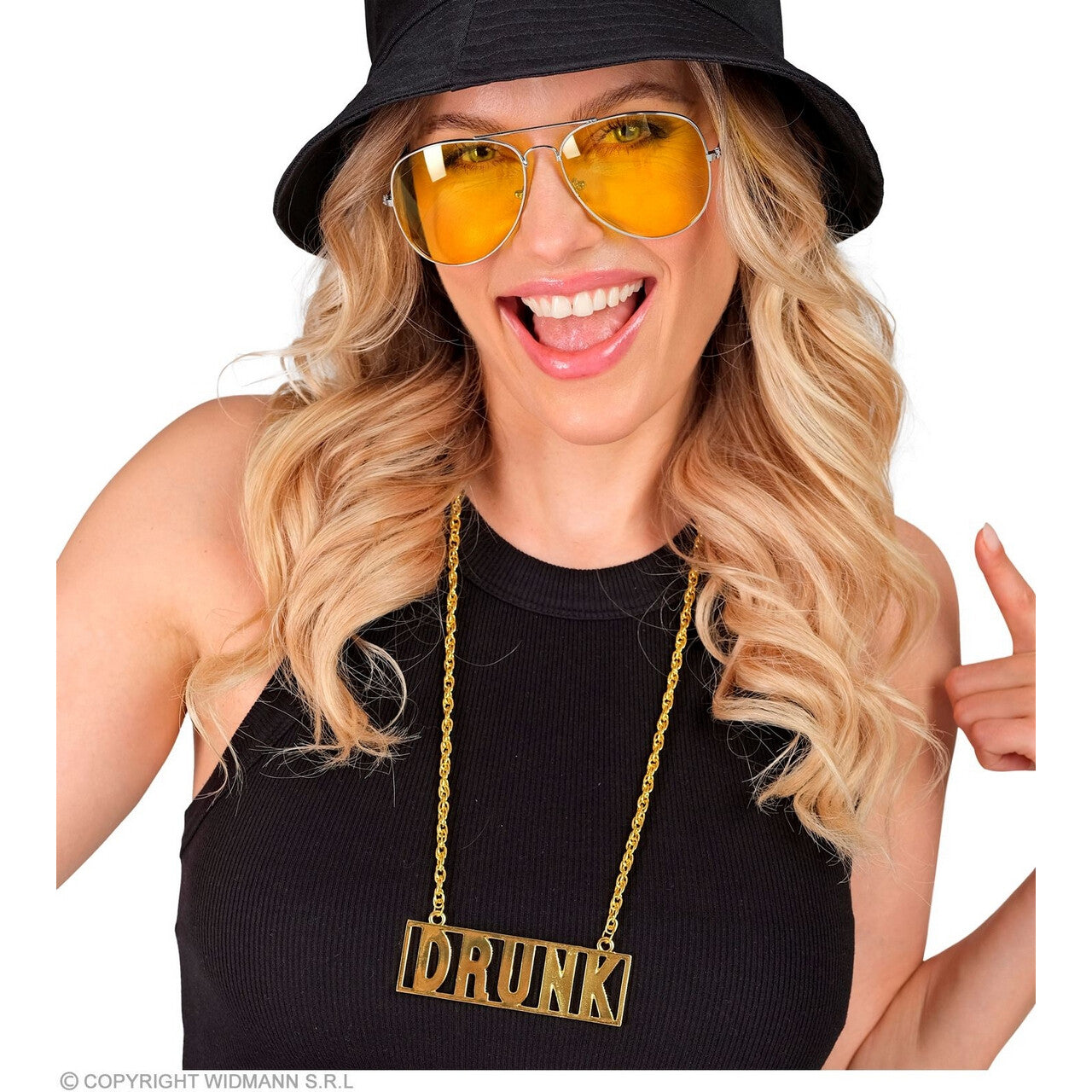 Ketting Drunk Goud 65 Cm