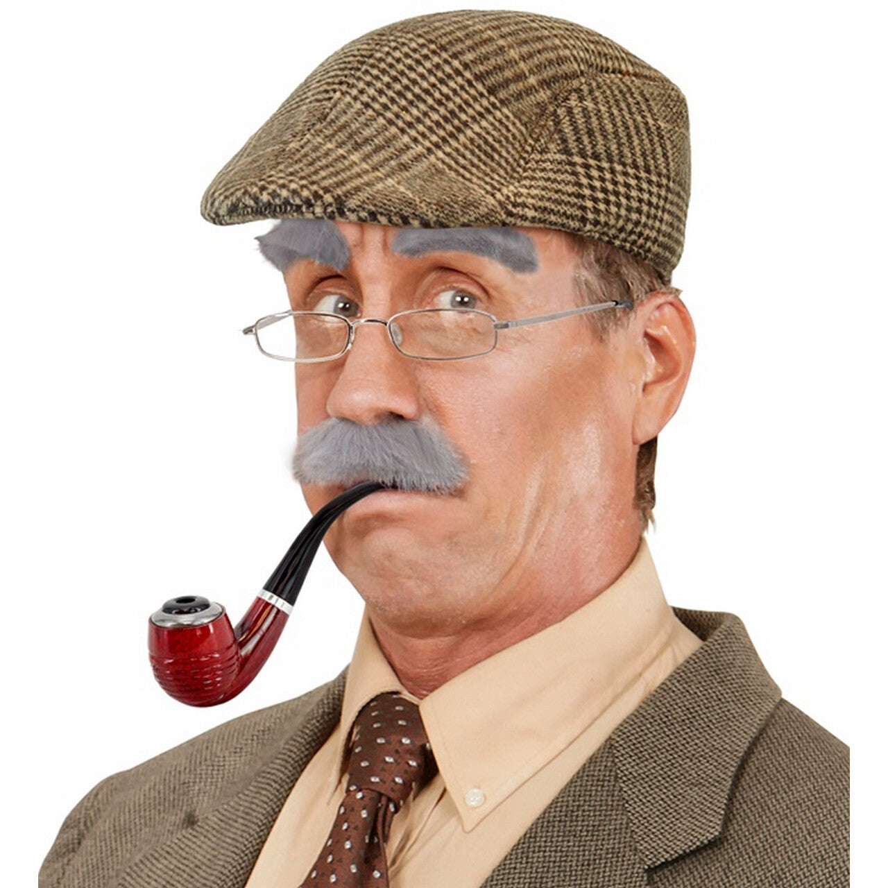 Op deze afbeelding zie je een Accessoires, van het merk Widmann. Opa Pet Sherlock