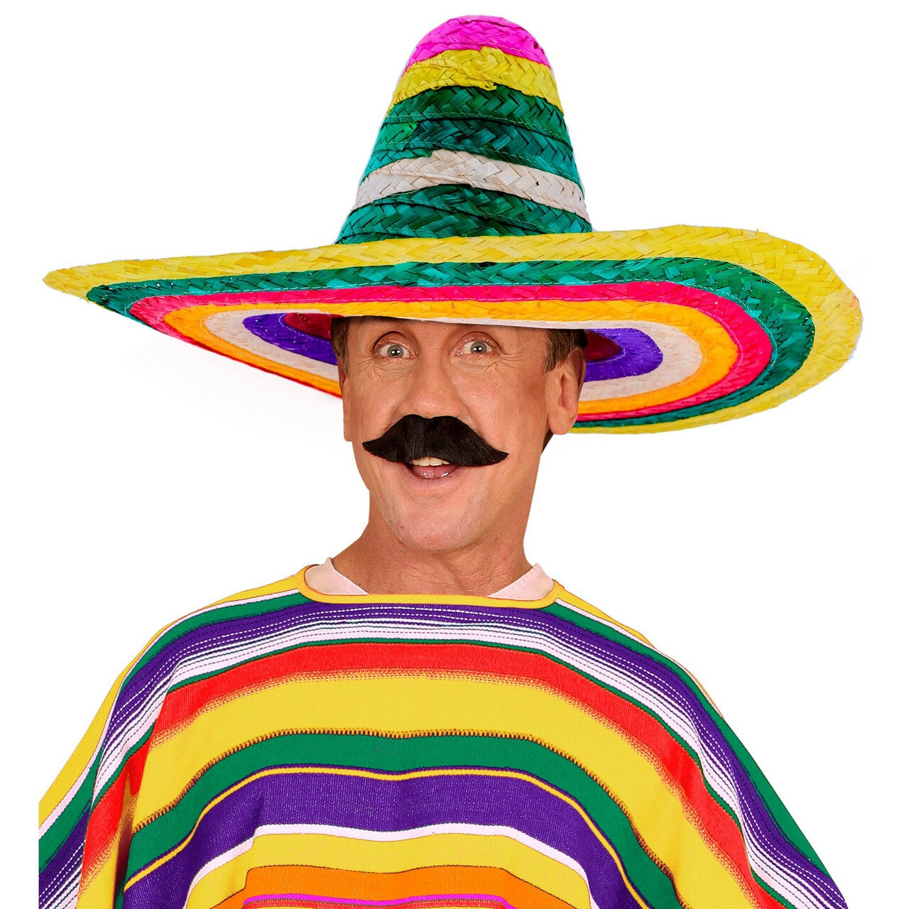 Op deze afbeelding zie je een Accessoires, van het merk Widmann. Sunny Sombrero Hoed
