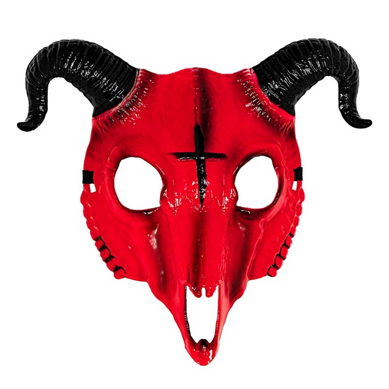 Op deze afbeelding zie je een Accessoires, van het merk Widmann. Masker Satanische Ram