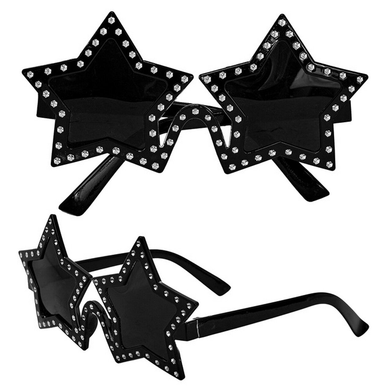 Op deze afbeelding zie je een Accessoires, van het merk Widmann. Bril Superstar