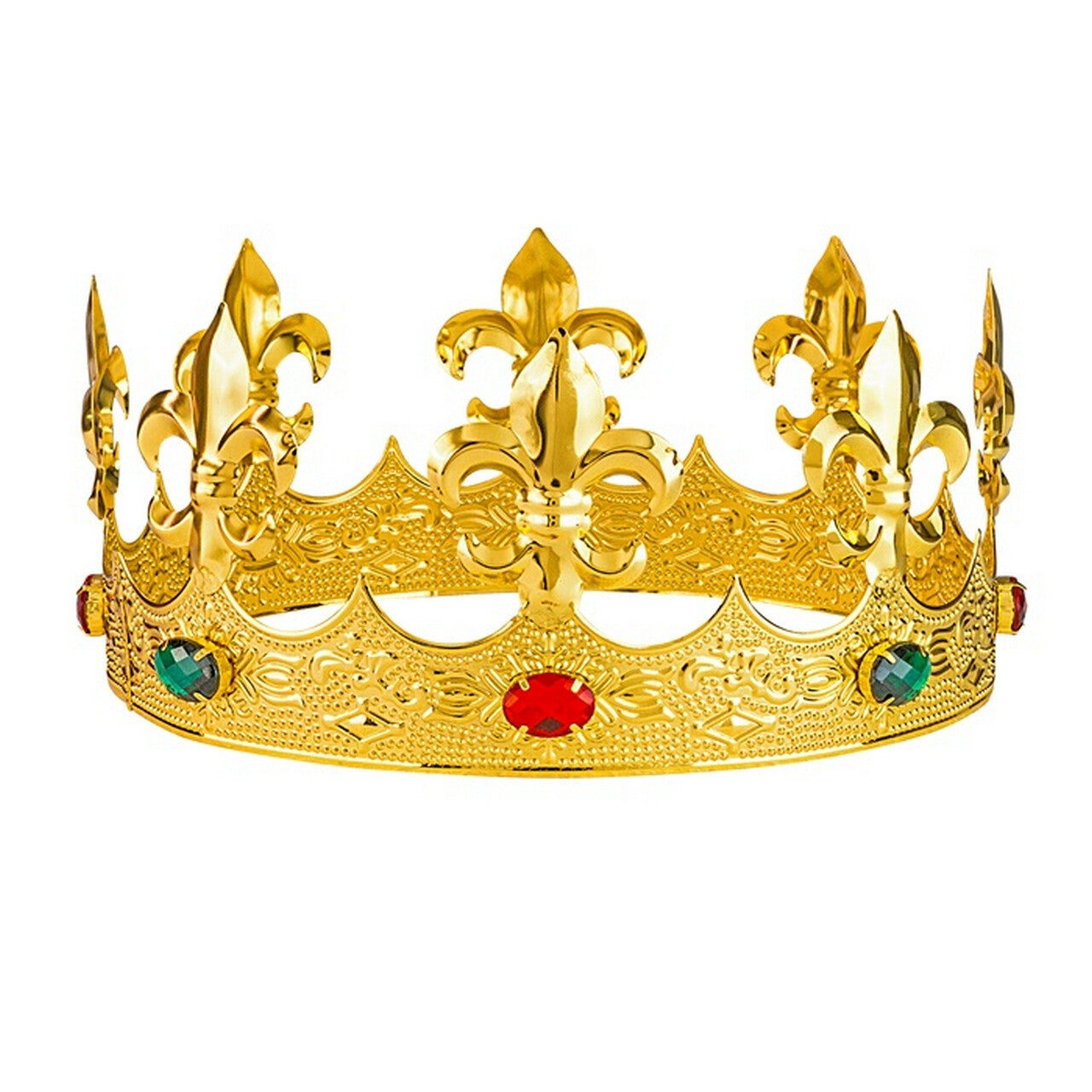 Op deze afbeelding zie je een Accessoires, van het merk Widmann. Kroon Koning Van Goudrijk
