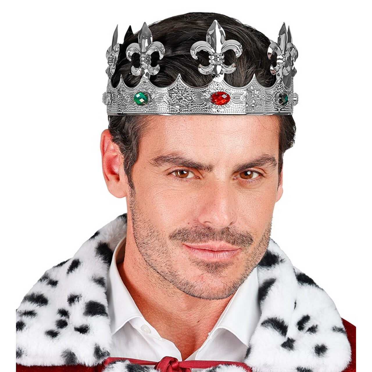Op deze afbeelding zie je een Accessoires, van het merk Widmann. King Of The Iron Throne Kroon