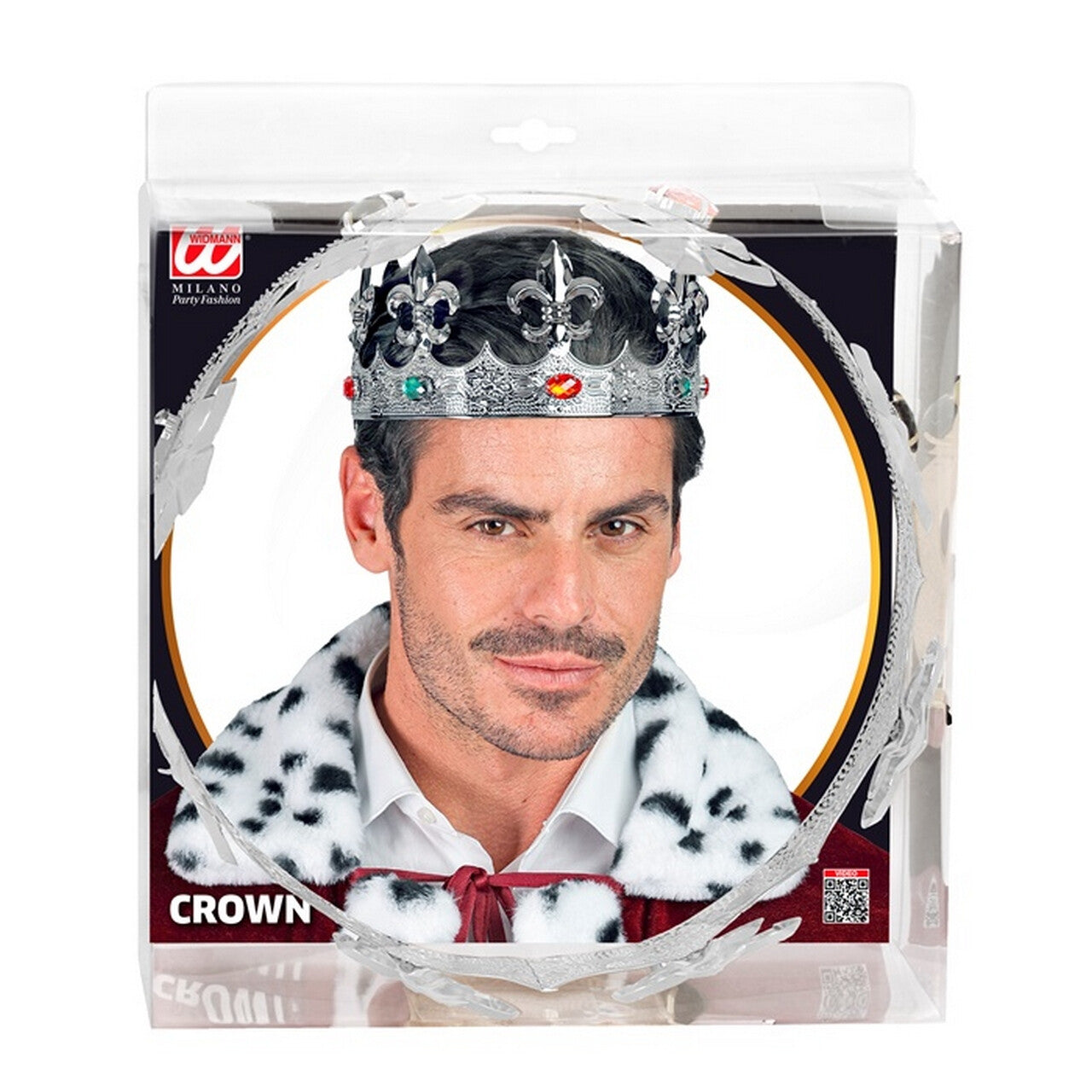 Op deze afbeelding zie je een Accessoires, van het merk Widmann. King Of The Iron Throne Kroon