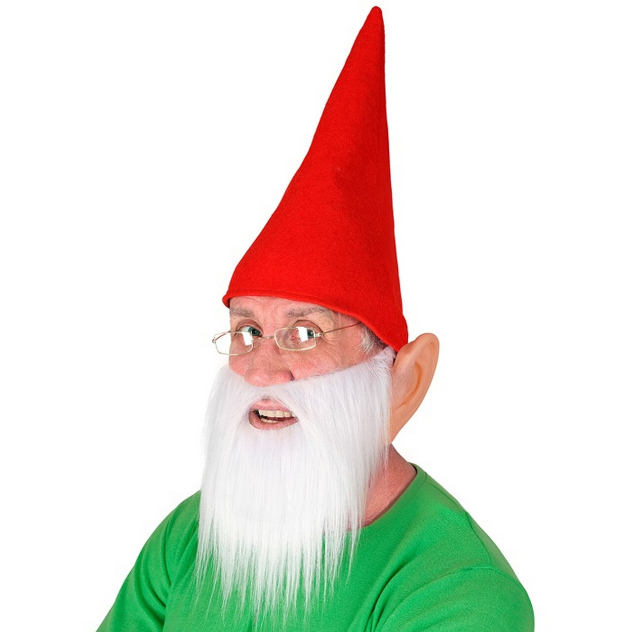 Op deze afbeelding zie je een Accessoires, van het merk Widmann. Kabouter Set Rood Driedelig