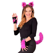 Op deze afbeelding zie je een Accessoires, van het merk Widmann. Chesire Cat Van Alice Set