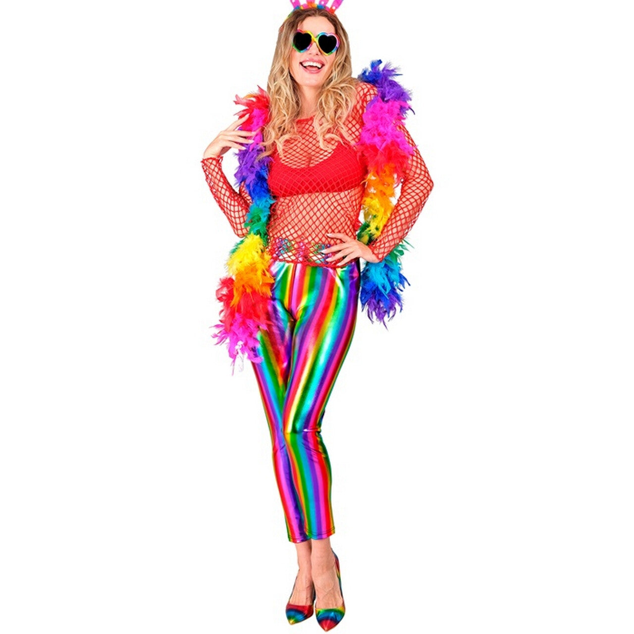 Op deze afbeelding zie je een Kostuums, van het merk Widmann. Coming Out To Be Proud Legging