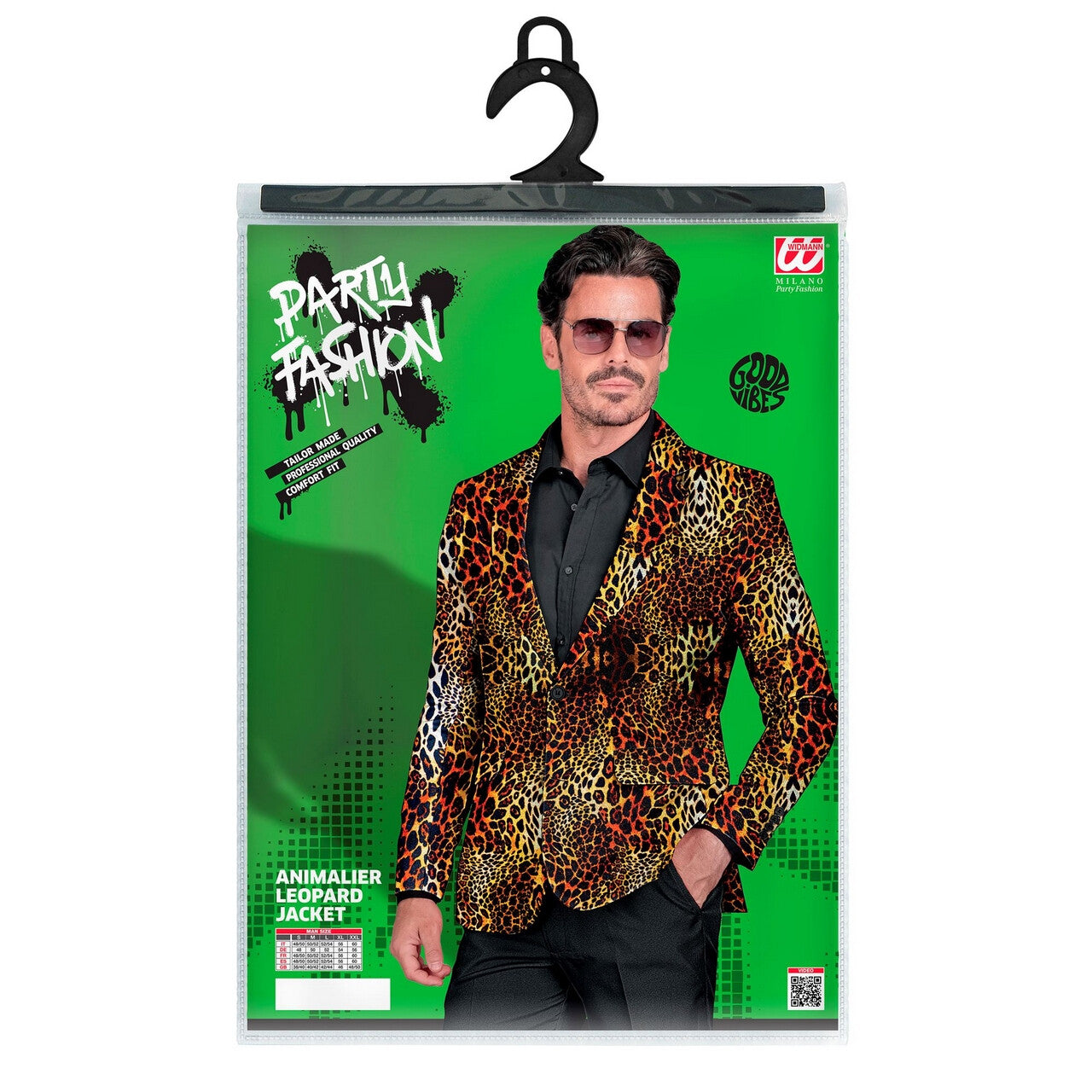 Op deze afbeelding zie je een Kostuums, van het merk Widmann. Safari Chic Colbert Man