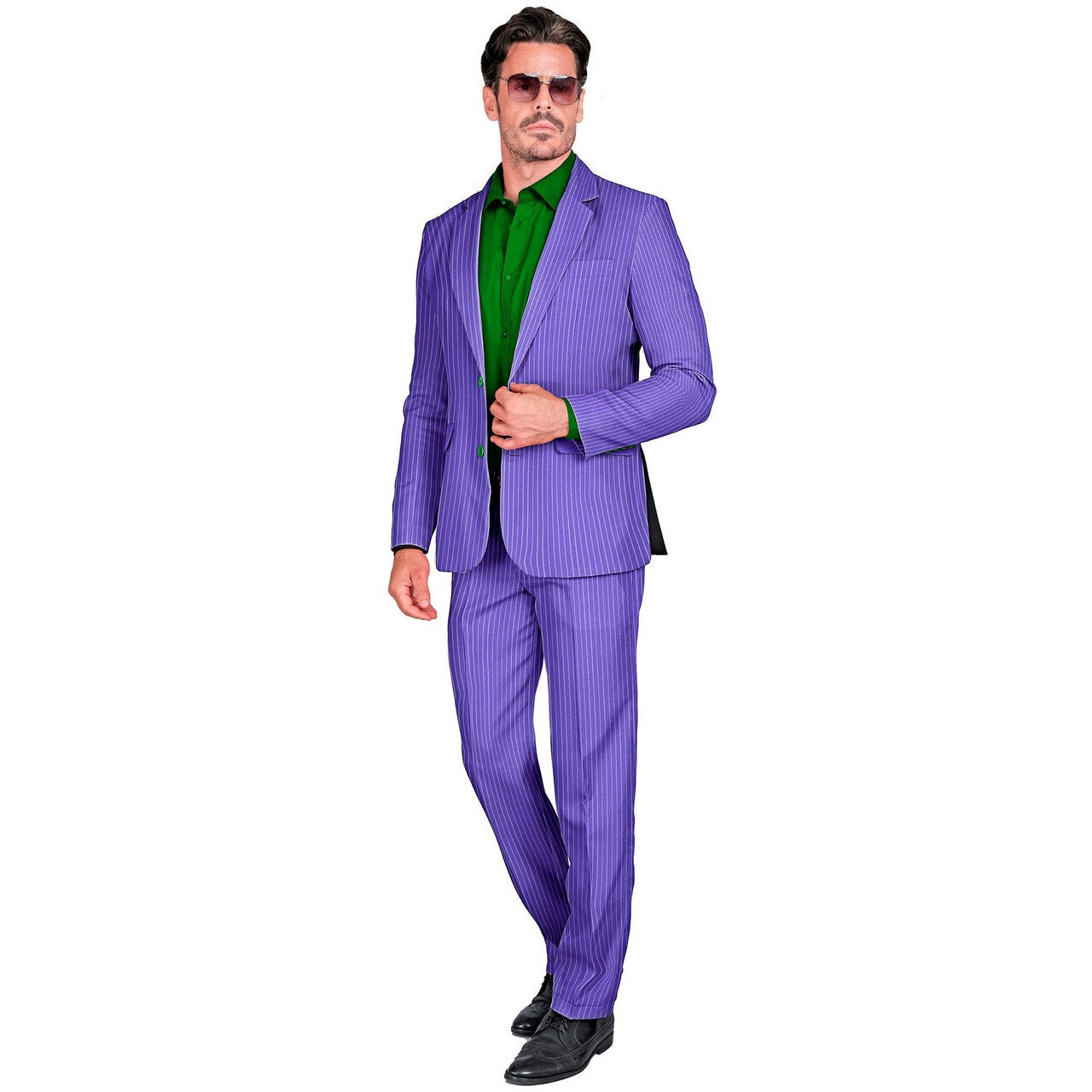 Op deze afbeelding zie je een Kostuums, van het merk Widmann. Jolly Joker Man Kostuum