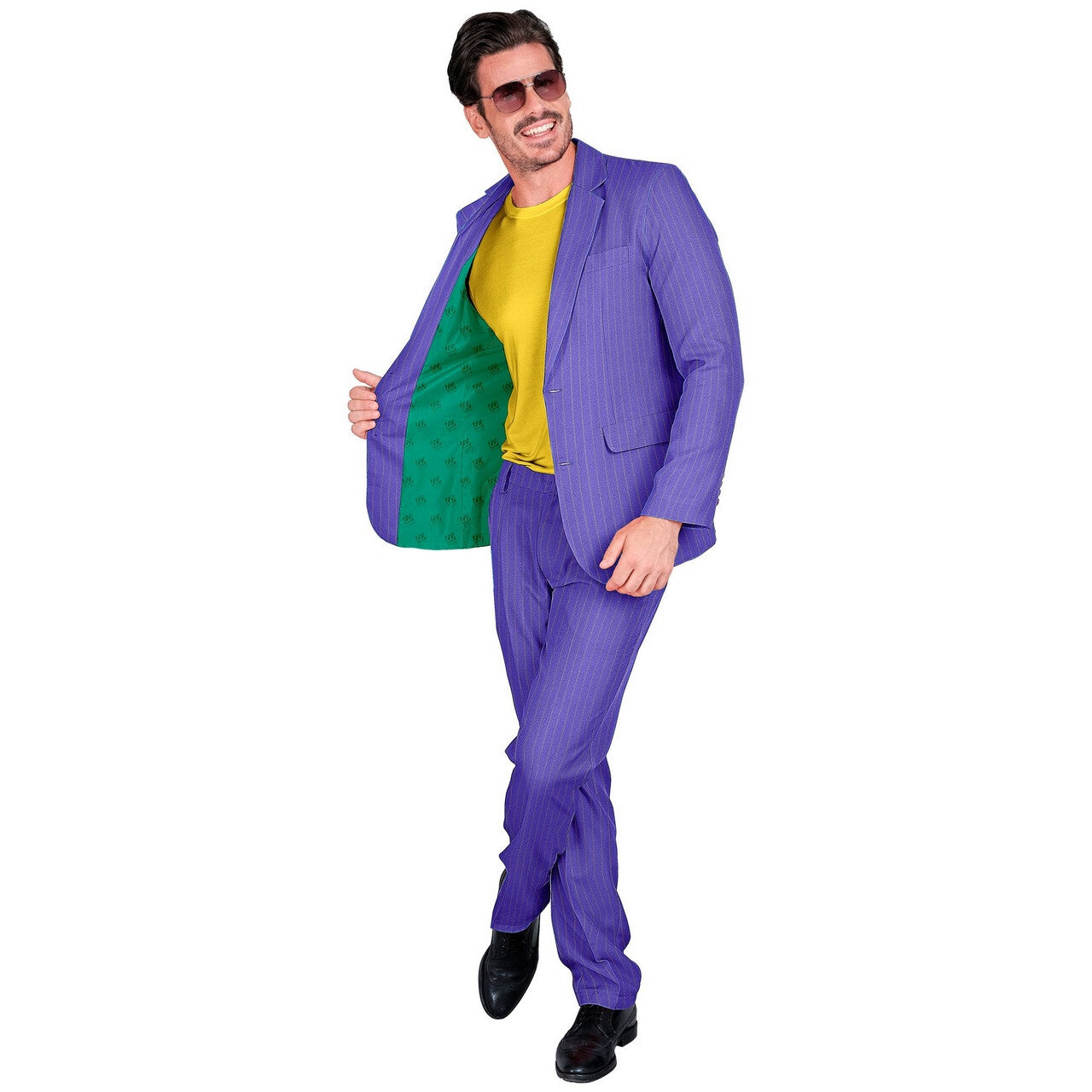 Op deze afbeelding zie je een Kostuums, van het merk Widmann. Jolly Joker Man Kostuum