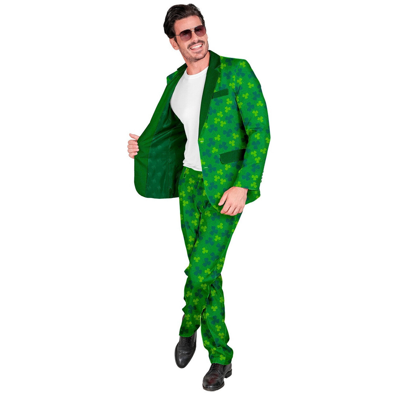 Op deze afbeelding zie je een Kostuums, van het merk Widmann. Patrick Lucky Day Man Kostuum