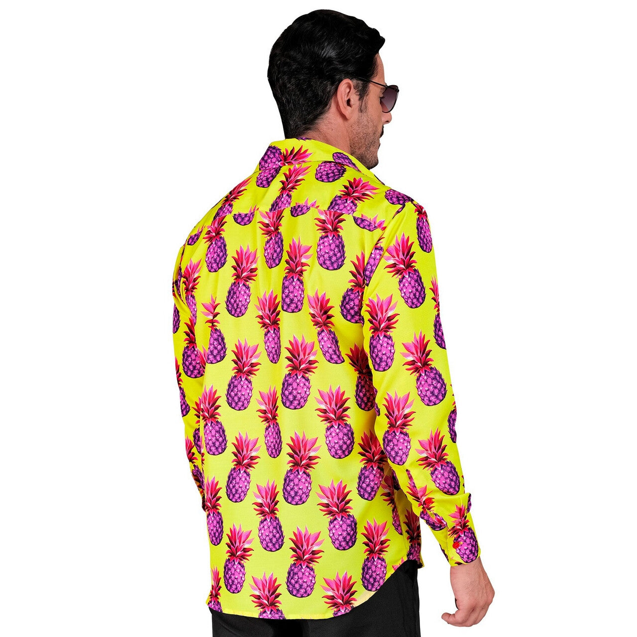 Op deze afbeelding zie je een Kostuums, van het merk Widmann. Tropical Fruit Party Beach Overhemd Man