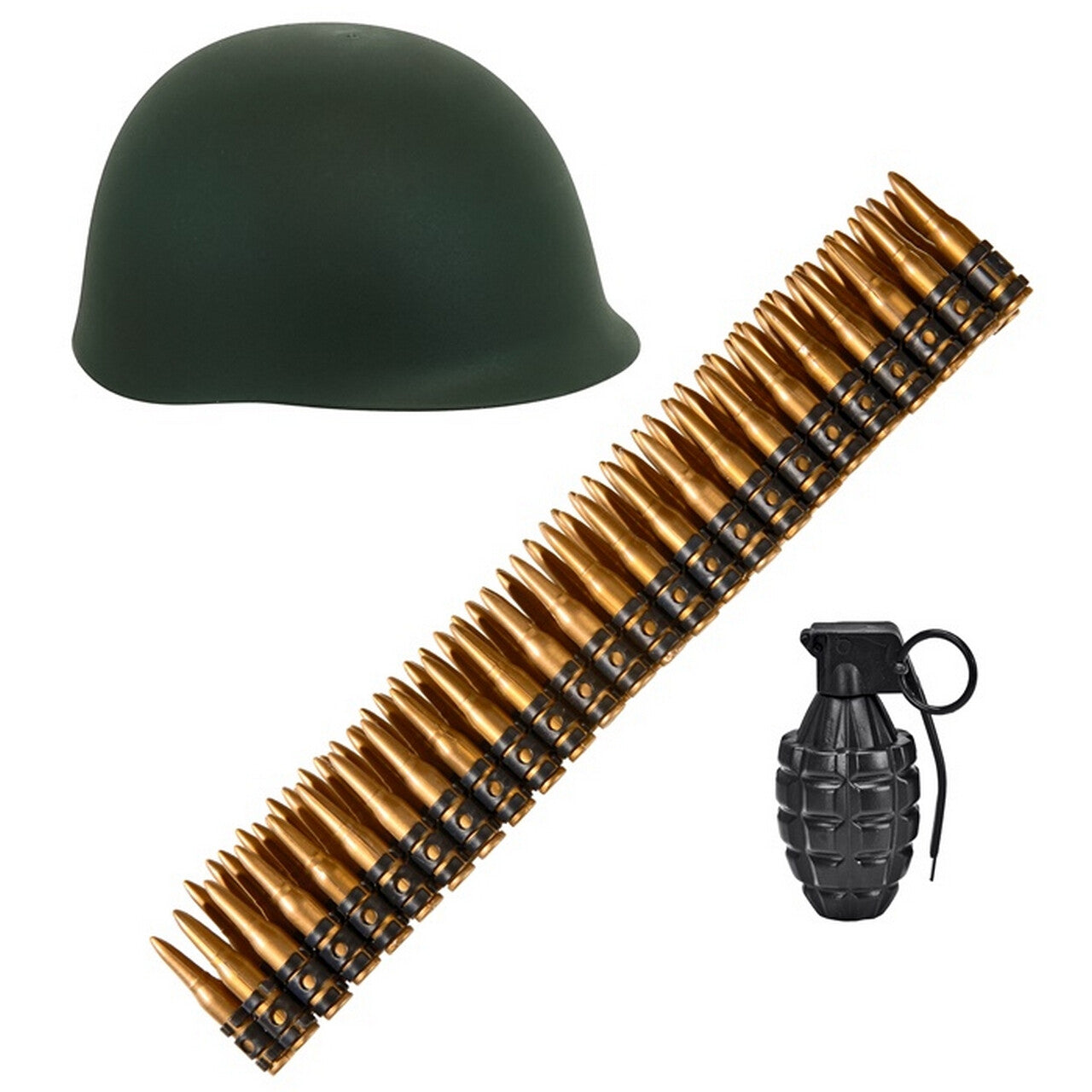 Op deze afbeelding zie je een Accessoires, van het merk Widmann. Rambo Accessoire Set
