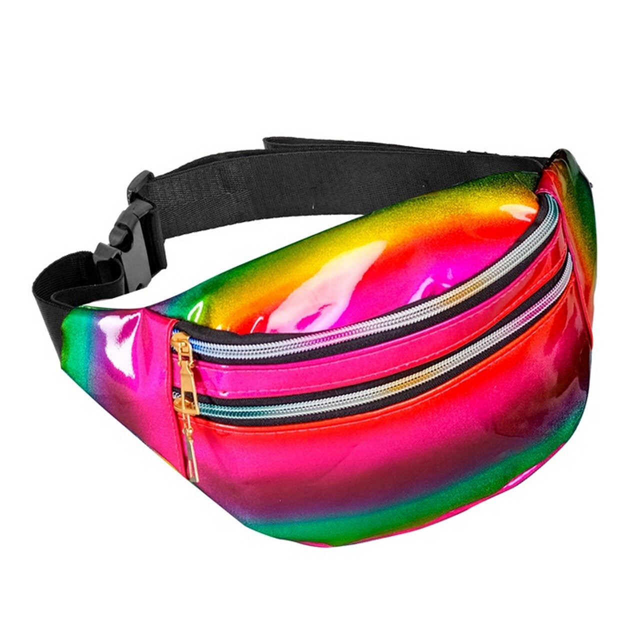 Op deze afbeelding zie je een Accessoires, van het merk Widmann. Enorm Foute Gekleurde Heuptas