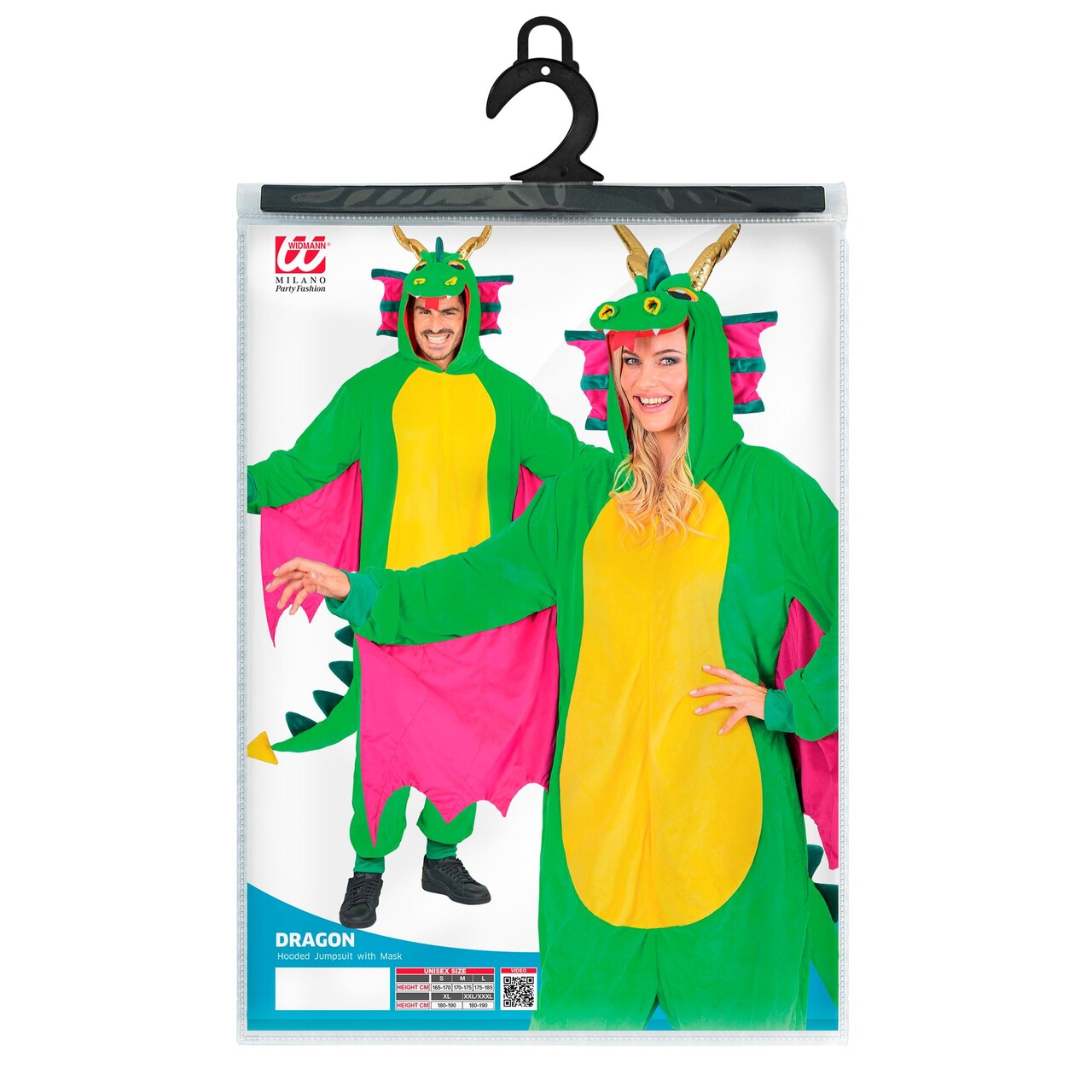Op deze afbeelding zie je een Kostuums, van het merk Widmann. Draak Van Een Onesie Kostuum