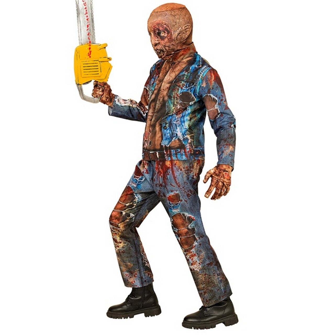 Op deze afbeelding zie je een Kostuums, van het merk Widmann. Not So Cool Dude Zombie Jongen Kostuum