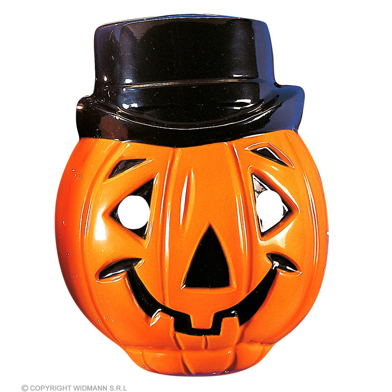 Op deze afbeelding zie je een Accessoires, van het merk Widmann. Mr Pumpkin Head Masker