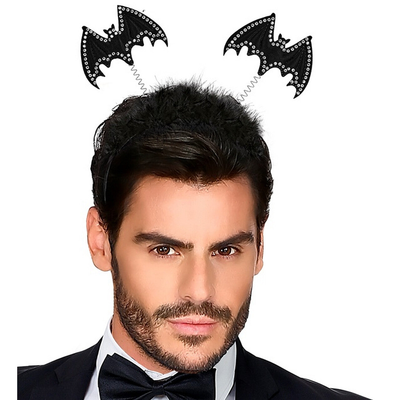 Op deze afbeelding zie je een Accessoires, van het merk Widmann. Hoofdband Bopper Bat Attack