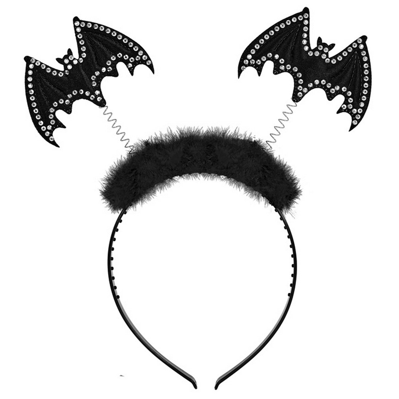 Op deze afbeelding zie je een Accessoires, van het merk Widmann. Hoofdband Bopper Bat Attack
