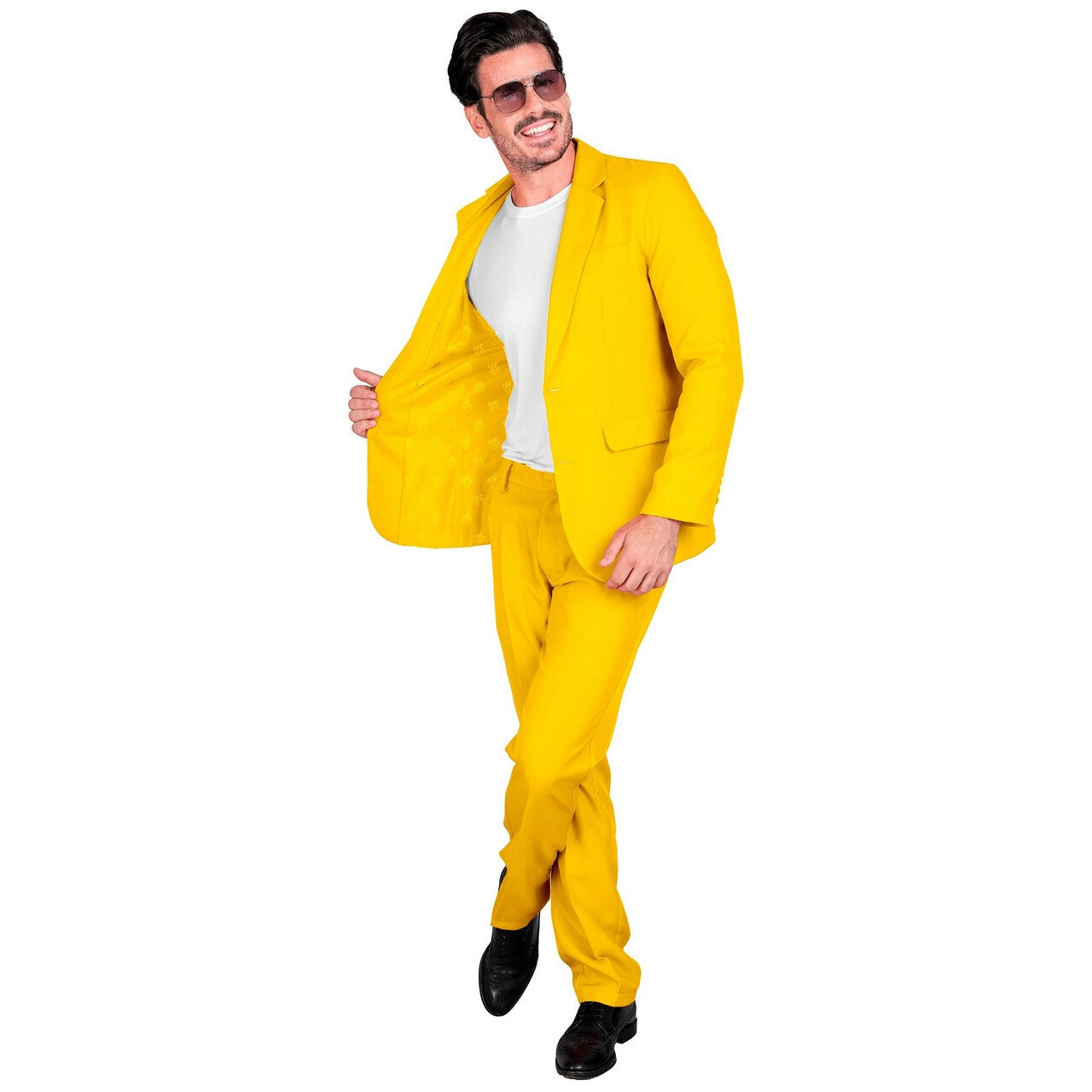 Op deze afbeelding zie je een Kostuums, van het merk Widmann. Mr Sunny Funny Man Kostuum