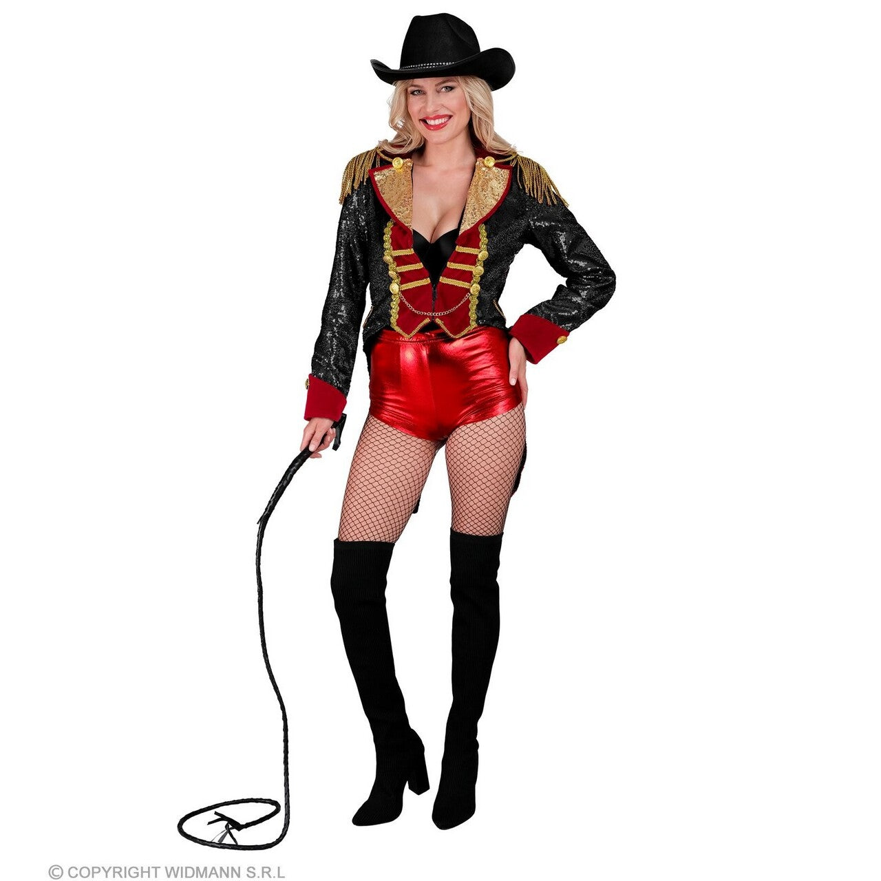Op deze afbeelding zie je een Kostuums, van het merk Widmann. Pailletten Slipjas Showgirl Shirley Vrouw