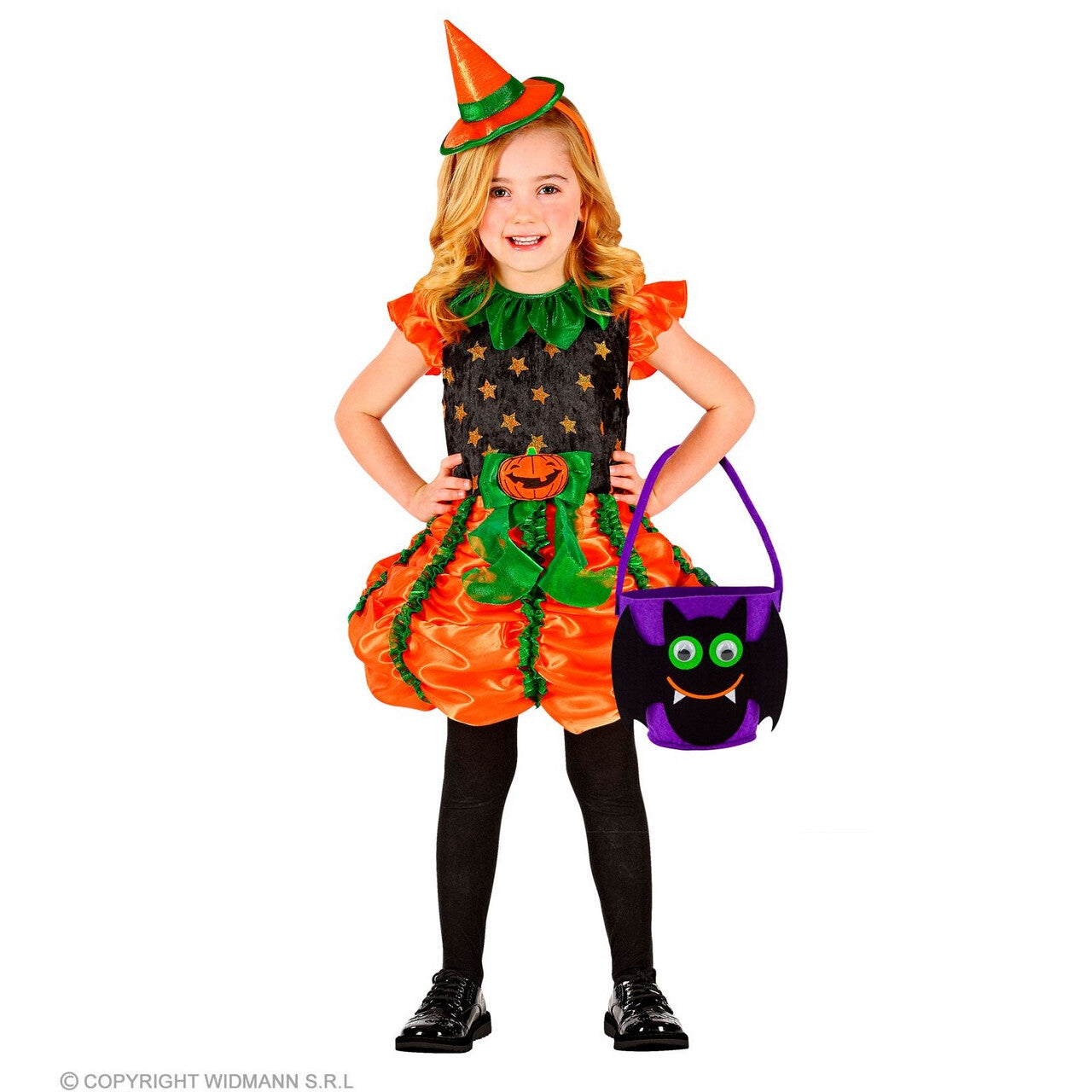 Op deze afbeelding zie je een Accessoires, van het merk Widmann. Trick Or Treat Snoeptas Vleermuis