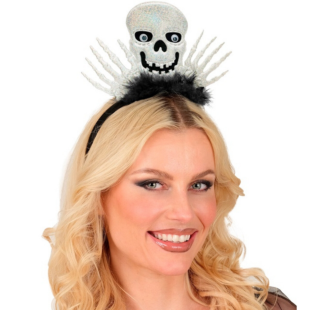 Op deze afbeelding zie je een Accessoires, van het merk Widmann. Hoofdband Spooky High