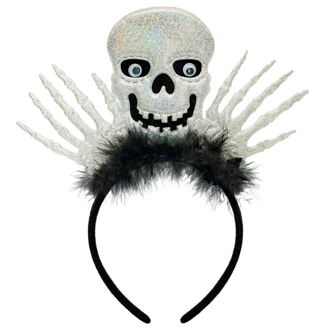 Op deze afbeelding zie je een Accessoires, van het merk Widmann. Hoofdband Spooky High