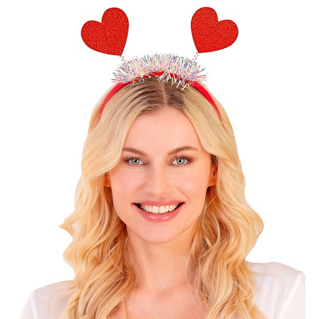Op deze afbeelding zie je een Accessoires, van het merk Widmann. Hoofdband Love Is In The Air