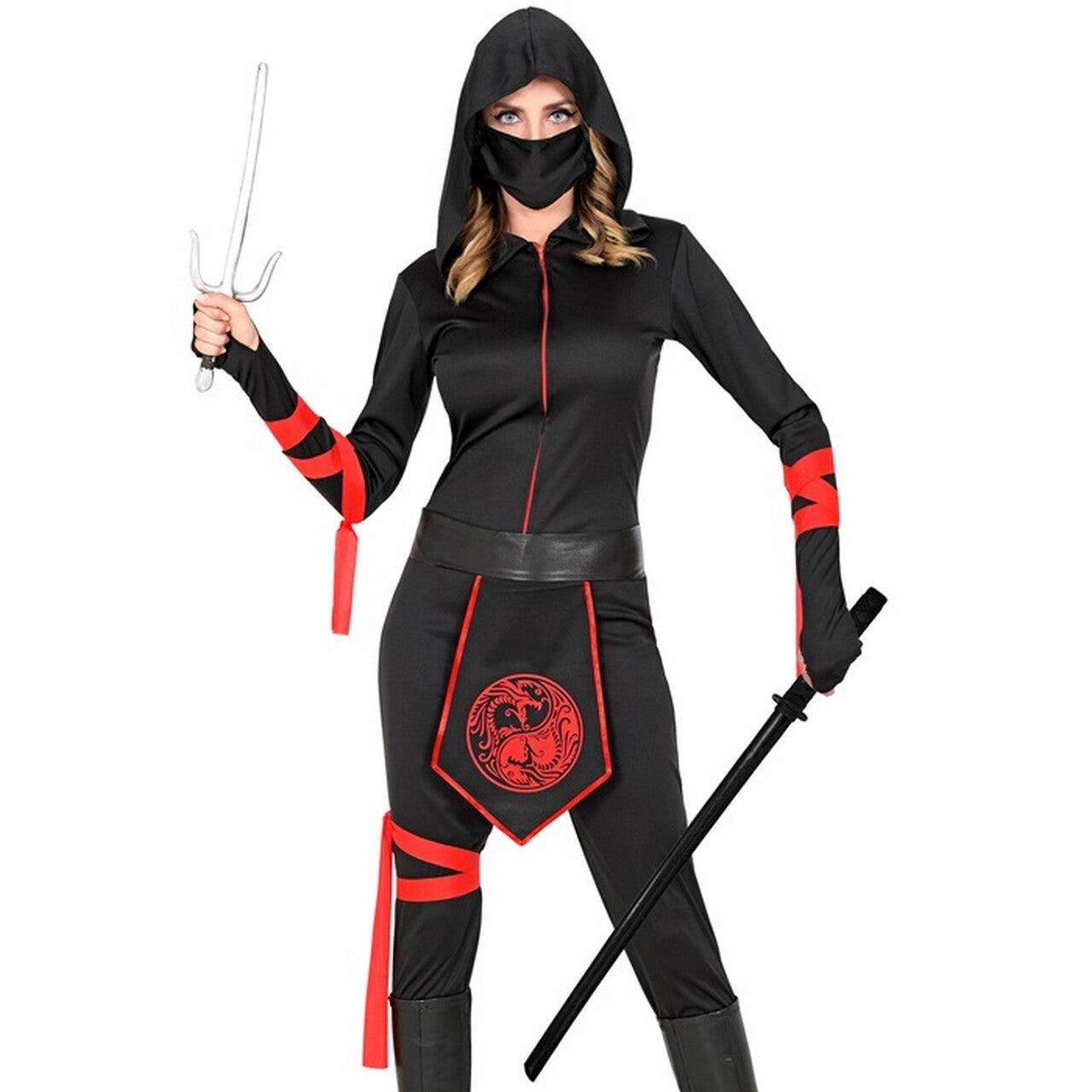 Op deze afbeelding zie je een Accessoires, van het merk Widmann. Katana Ninja Zwaard
