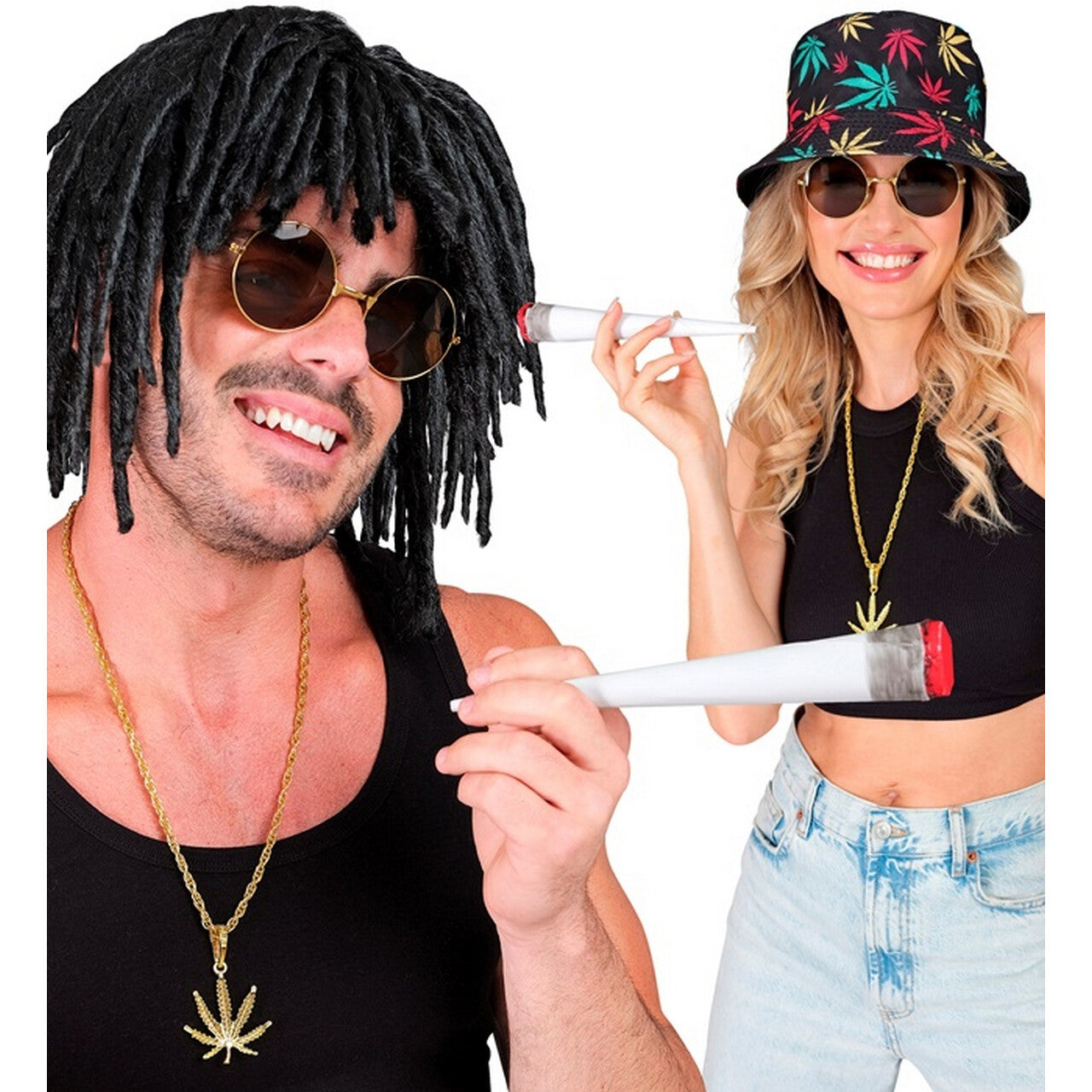 Op deze afbeelding zie je een Accessoires, van het merk Widmann. Dikke Joint 23 Centimeter