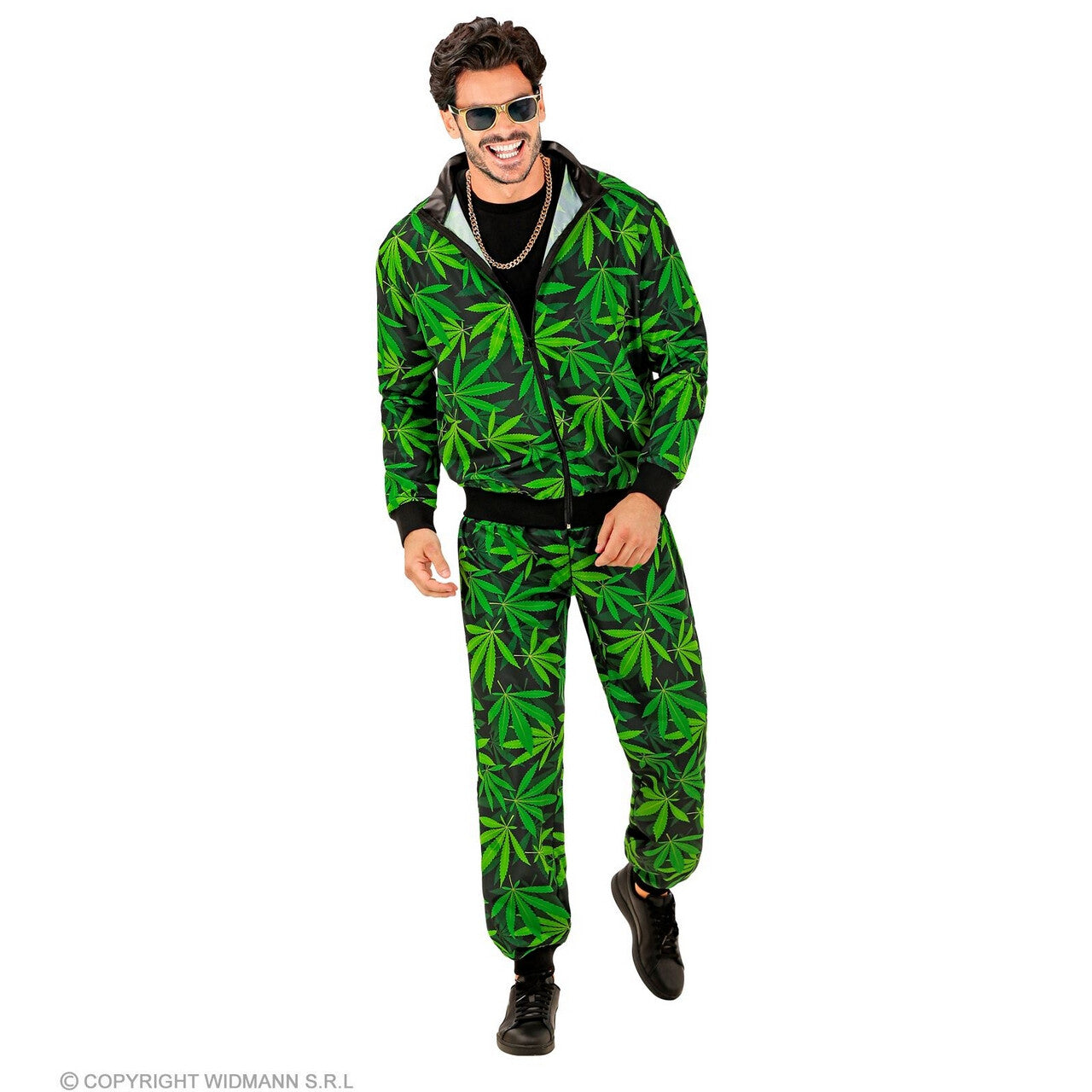 Op deze afbeelding zie je een Kostuums, van het merk Widmann. Pass The Dutchie Trainingspak Kostuum