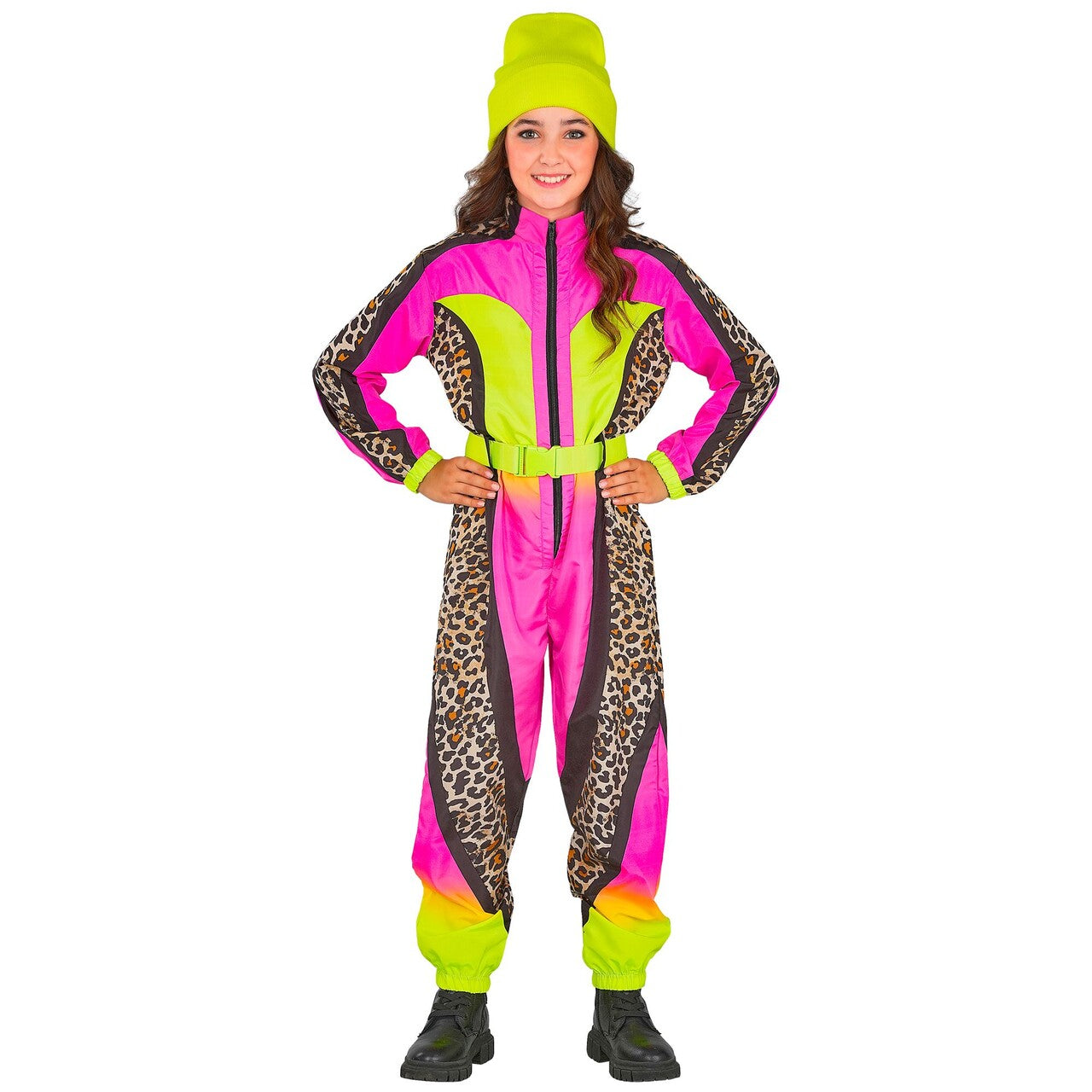 Op deze afbeelding zie je een Kostuums, van het merk Widmann. Fancy The Wild Snow Ski Pak Meisje