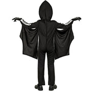 Op deze afbeelding zie je een Kostuums, van het merk Widmann. Halloween Skelet Dino Kind Kostuum