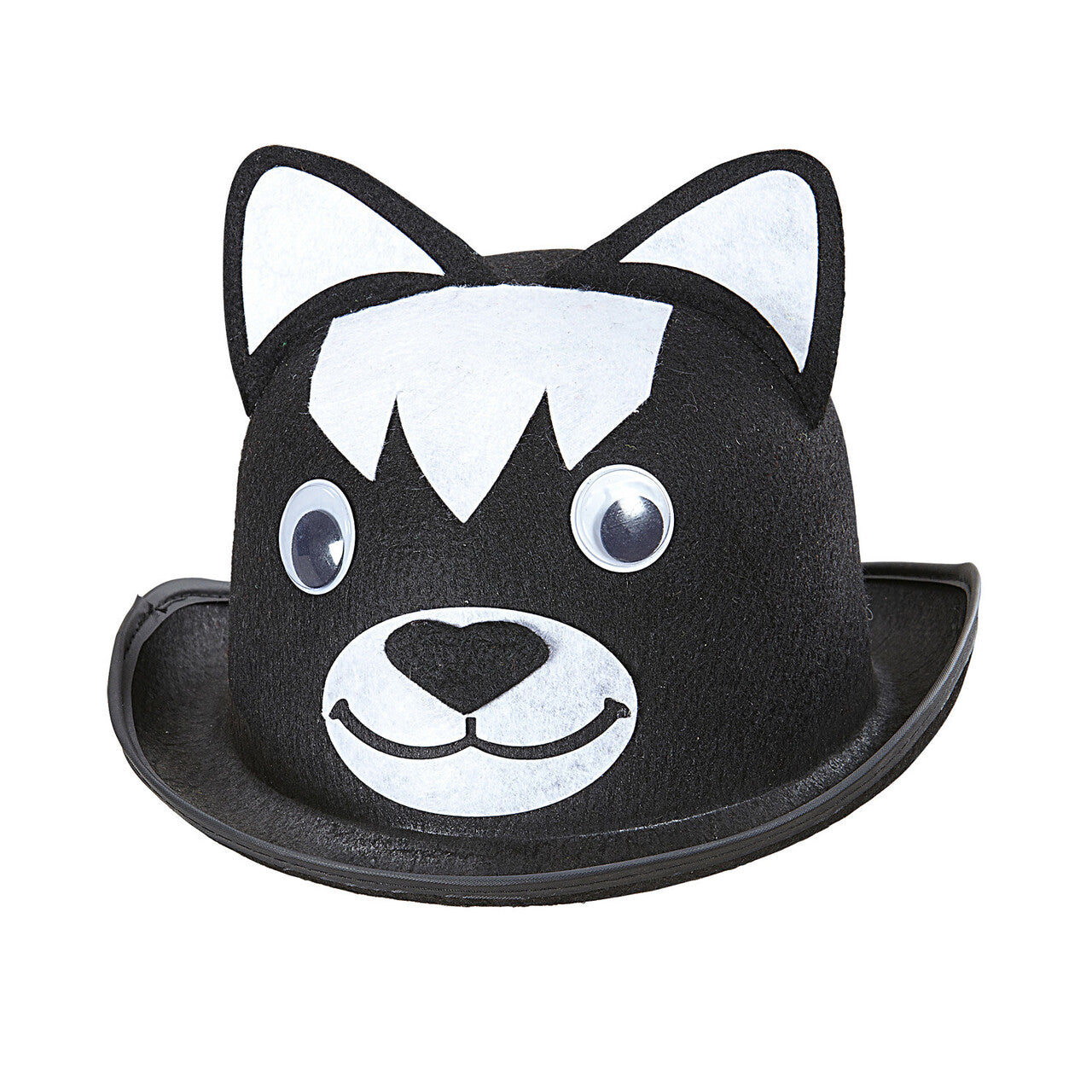 Op deze afbeelding zie je een Accessoires, van het merk Widmann. Snoezige Bolhoed Kat
