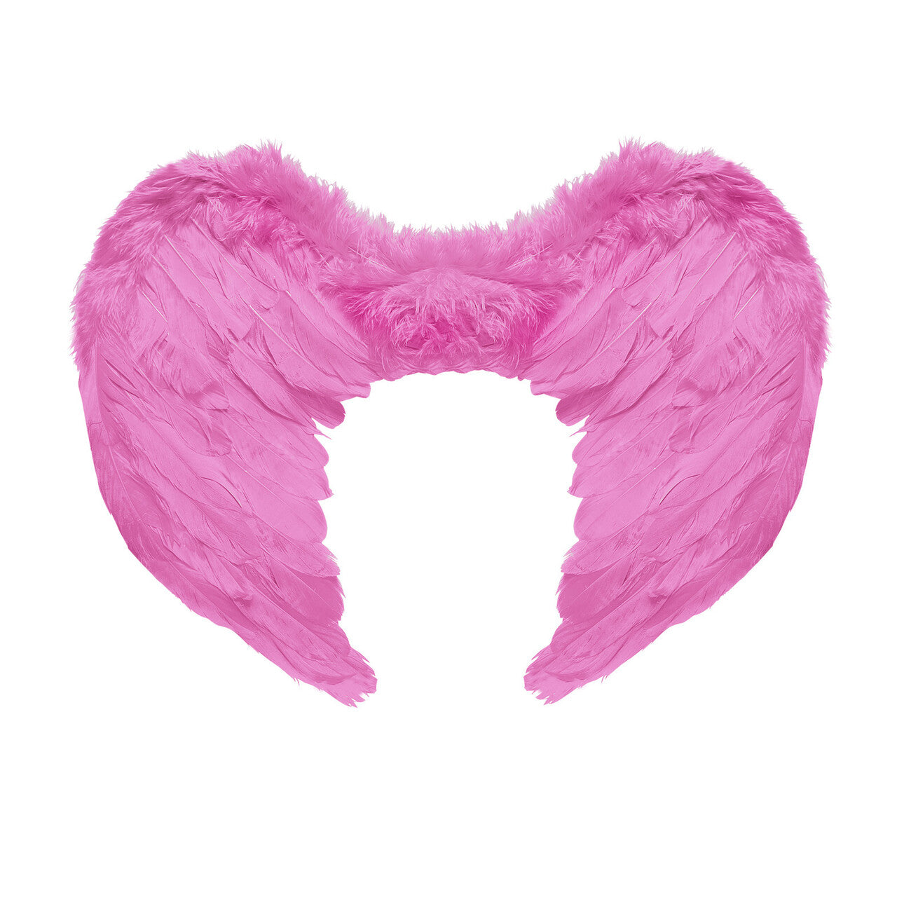 Op deze afbeelding zie je een Accessoires, van het merk Widmann. Engel Veren Vleugels 37x50 Centimeter, Roze